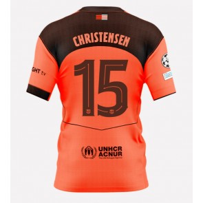 Barcelona Andreas Christensen #15 Tredjetrøje 2025-26 Kortærmet